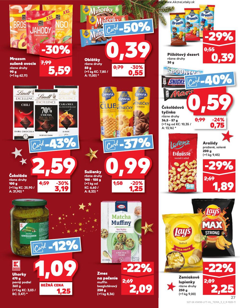 Leták Kaufland (11. 12. - 17. 12. 2025) - strana 27 z 78