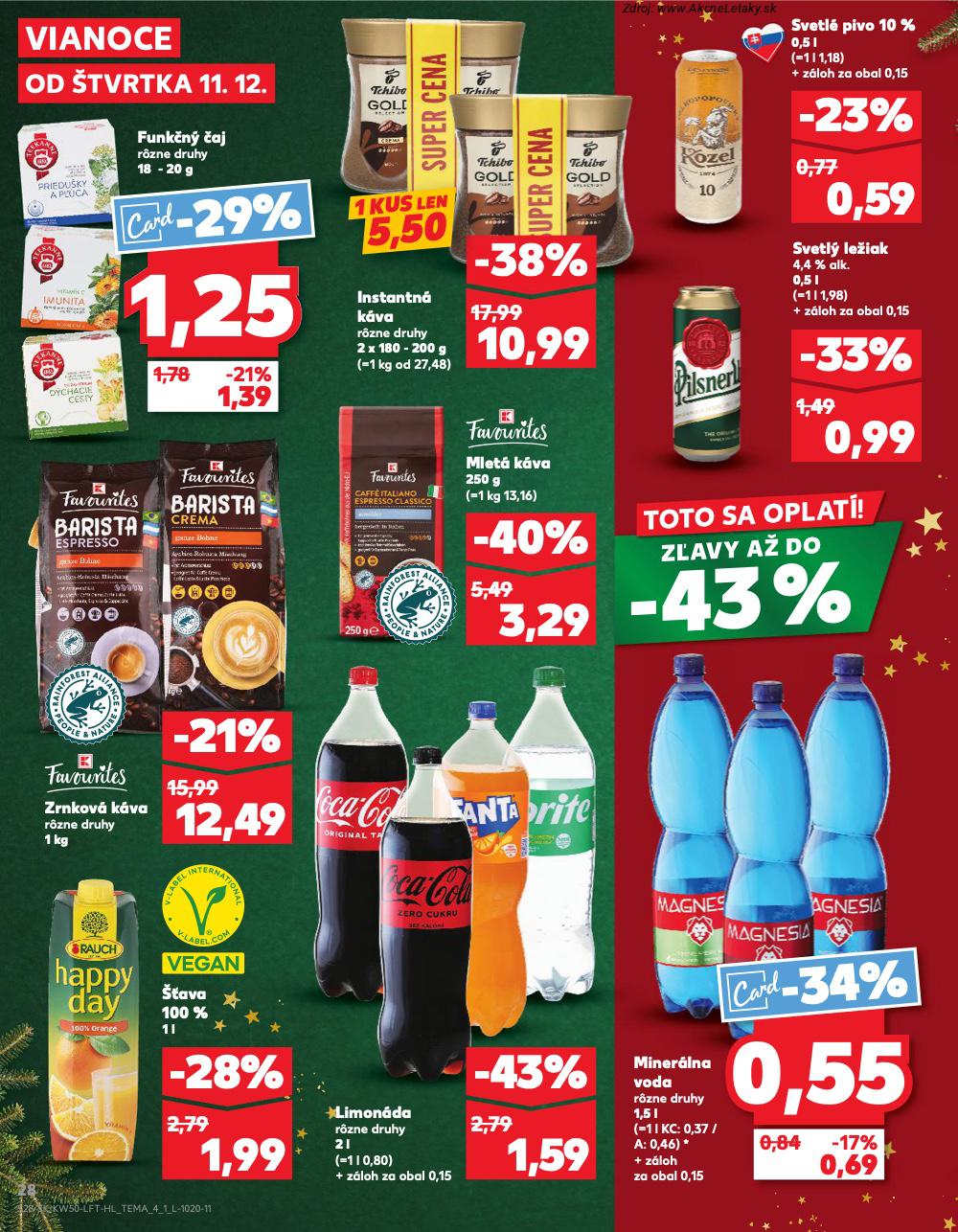 Leták Kaufland (11. 12. - 17. 12. 2025) - strana 28 z 78
