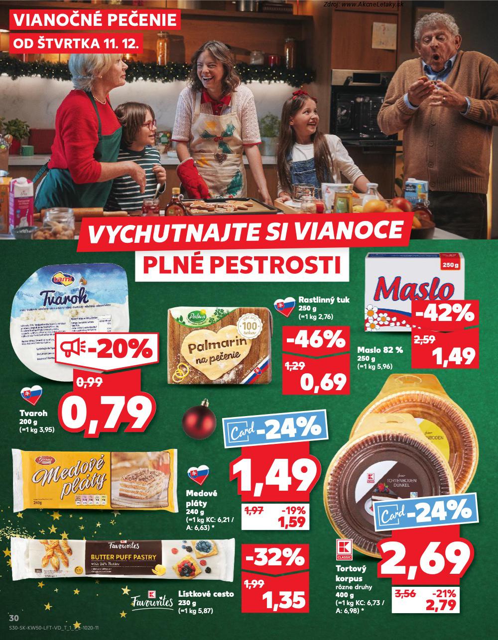 Leták Kaufland (11. 12. - 17. 12. 2025) - strana 30 z 78