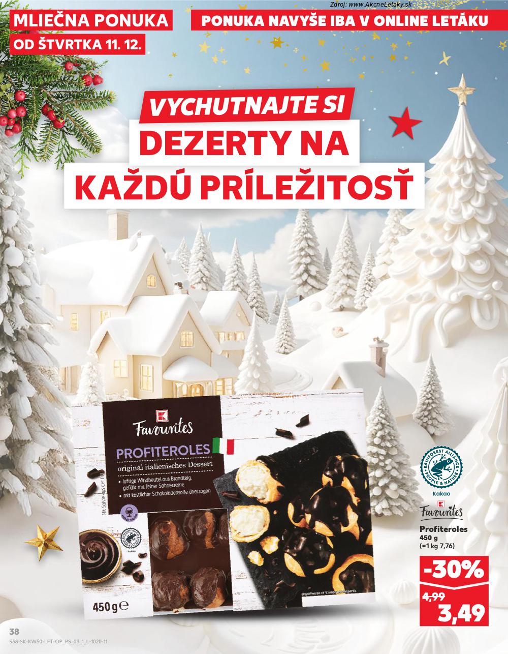 Leták Kaufland (11. 12. - 17. 12. 2025) - strana 38 z 78
