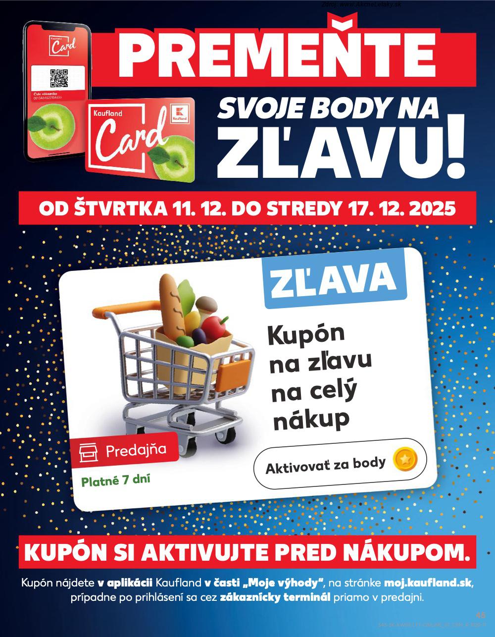 Leták Kaufland (11. 12. - 17. 12. 2025) - strana 45 z 78