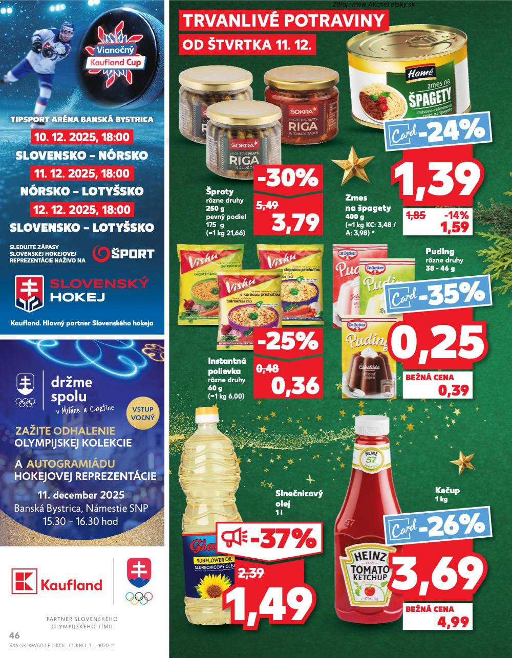 Leták Kaufland (11. 12. - 17. 12. 2025) - strana 46 z 78