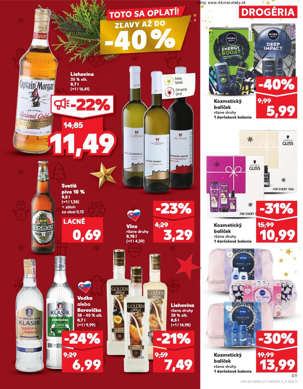 Leták Kaufland (11. 12. - 17. 12. 2025) - strana 49 z 78