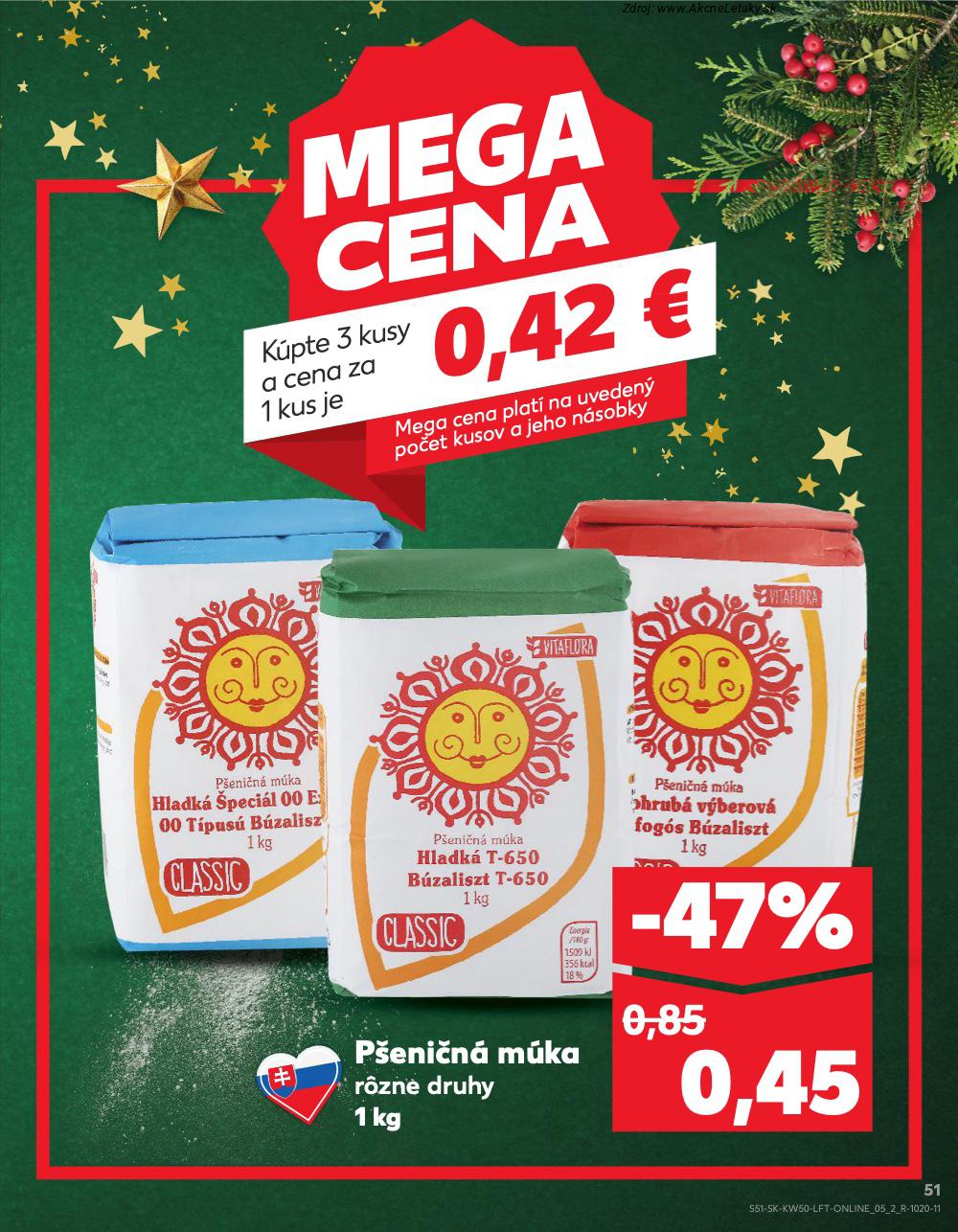 Leták Kaufland (11. 12. - 17. 12. 2025) - strana 51 z 78