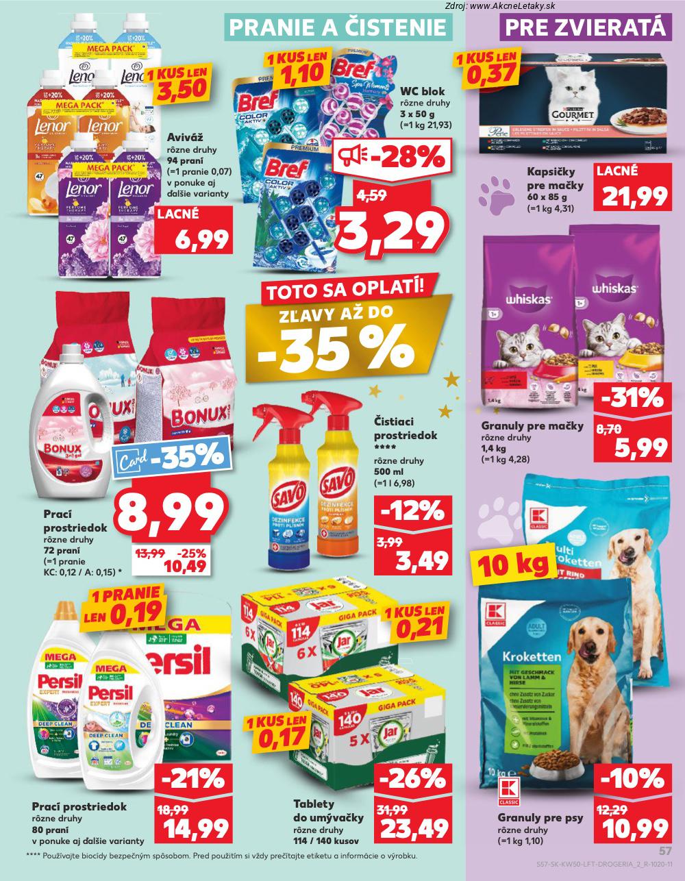 Leták Kaufland (11. 12. - 17. 12. 2025) - strana 57 z 78