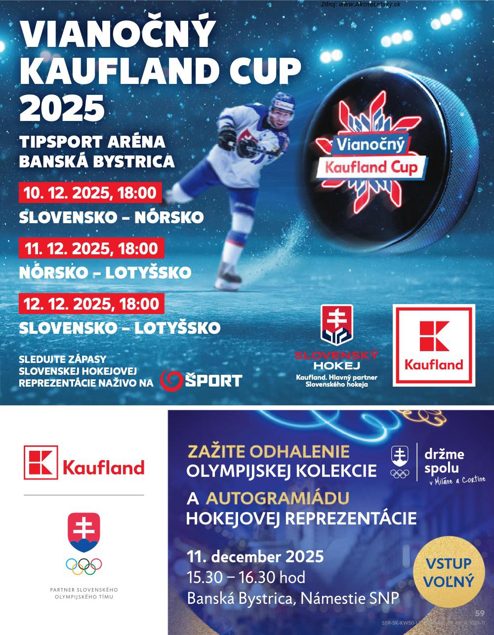 Leták Kaufland (11. 12. - 17. 12. 2025) - strana 59 z 78