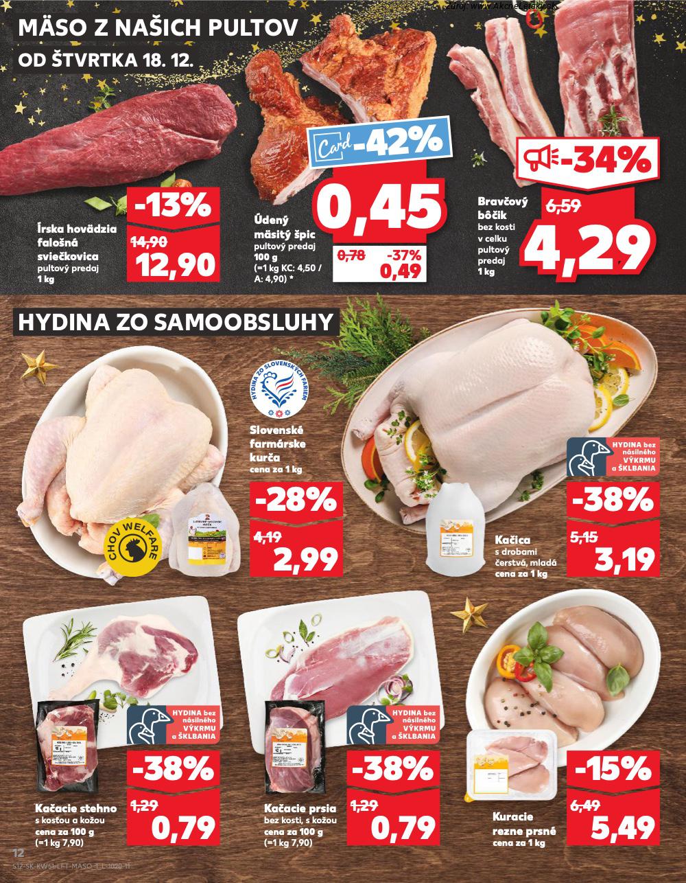 Leták Kaufland (18. 12. - 24. 12. 2025) - strana 12 z 78