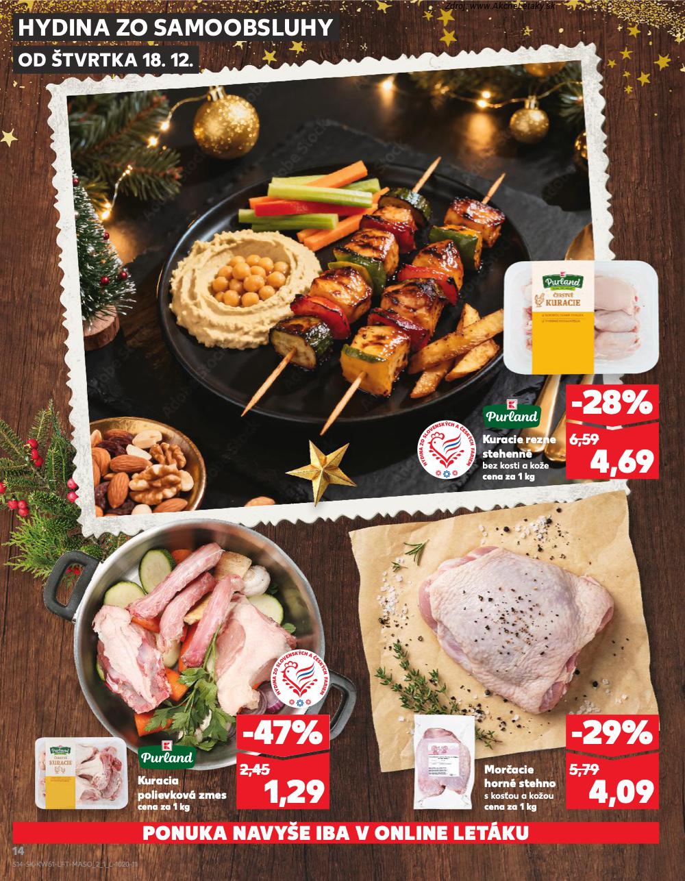 Leták Kaufland (18. 12. - 24. 12. 2025) - strana 14 z 78