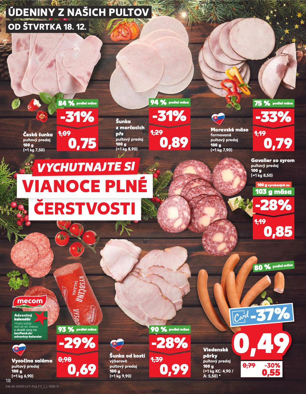 Leták Kaufland (18. 12. - 24. 12. 2025) - strana 18 z 78