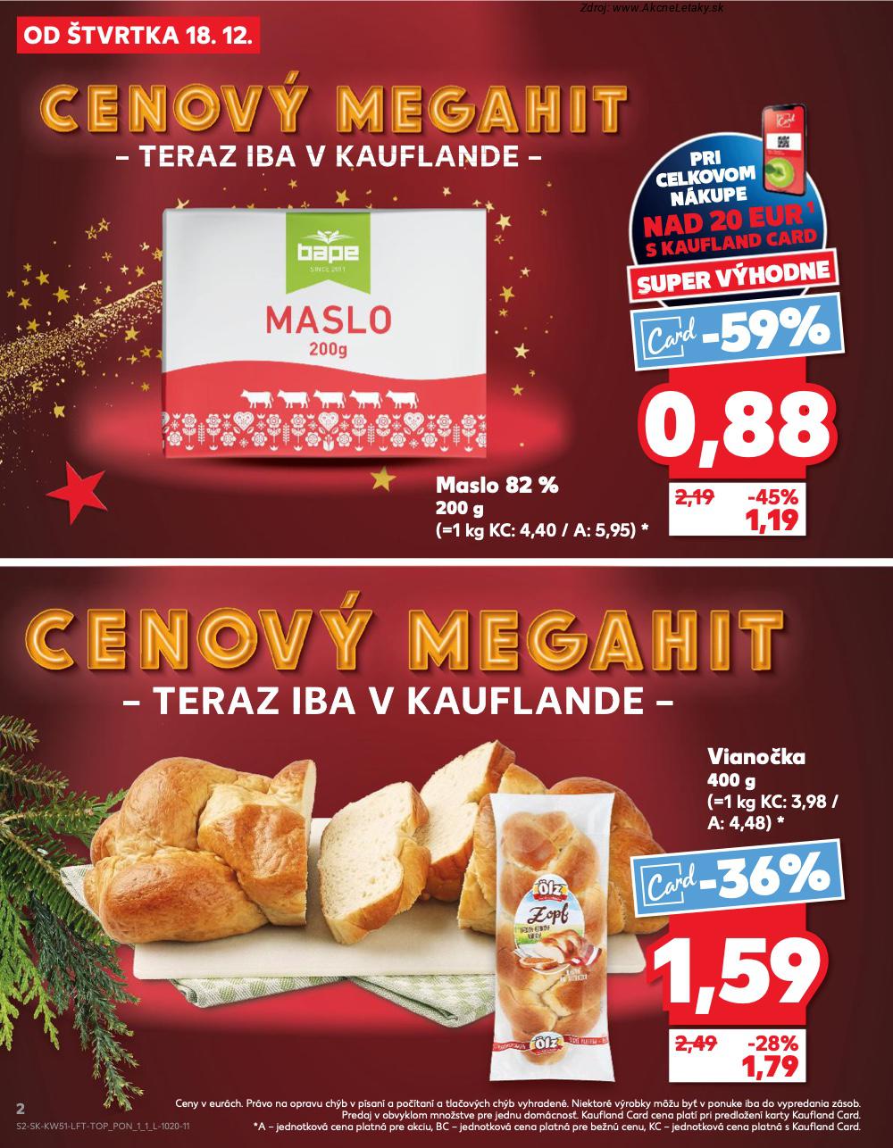 Leták Kaufland (18. 12. - 24. 12. 2025) - strana 2 z 78