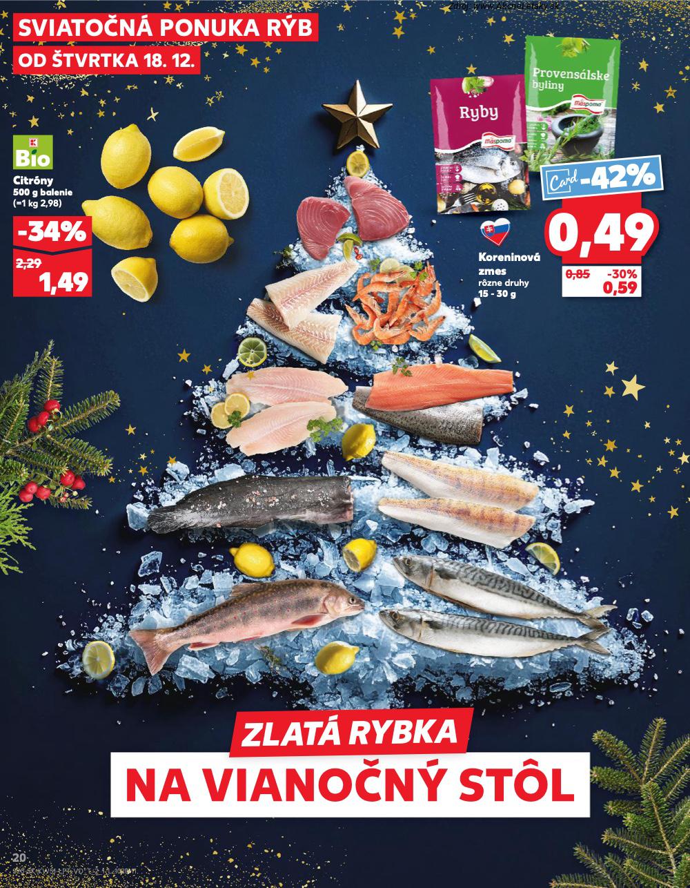 Leták Kaufland (18. 12. - 24. 12. 2025) - strana 20 z 78