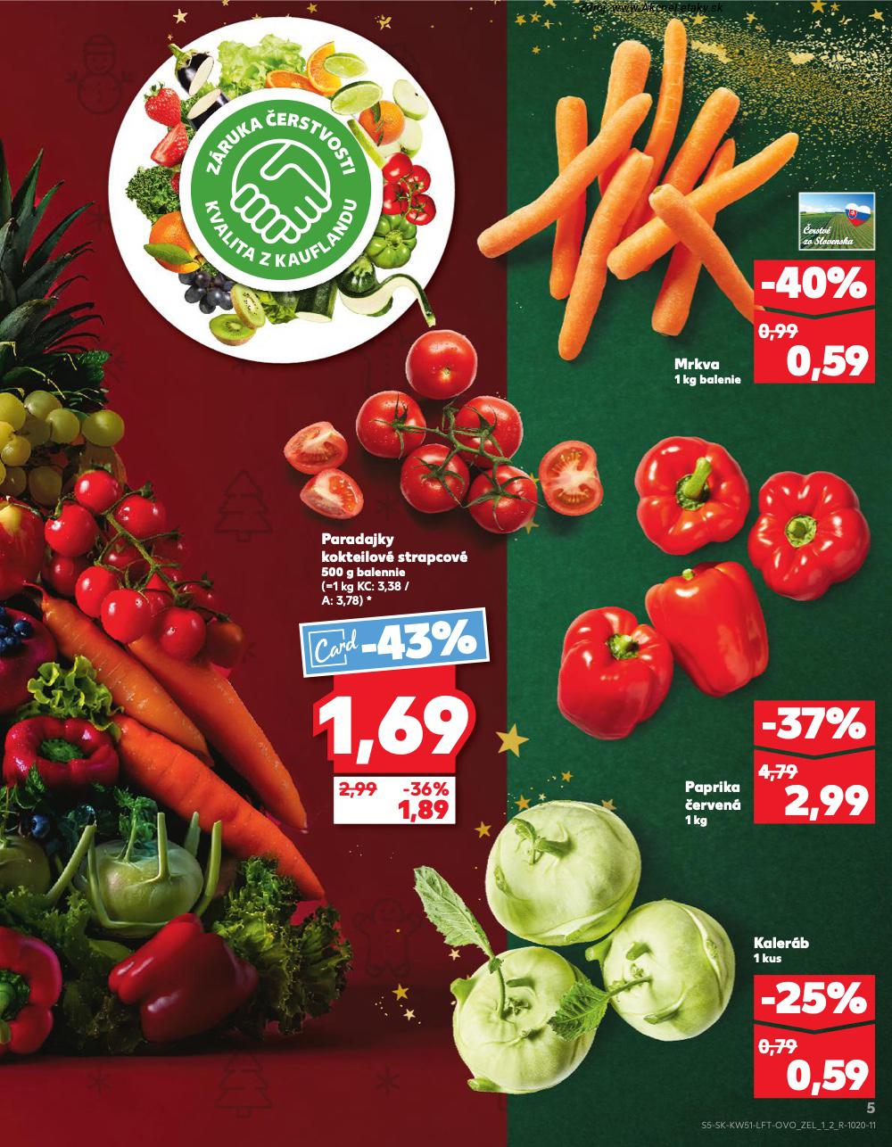 Leták Kaufland (18. 12. - 24. 12. 2025) - strana 5 z 78