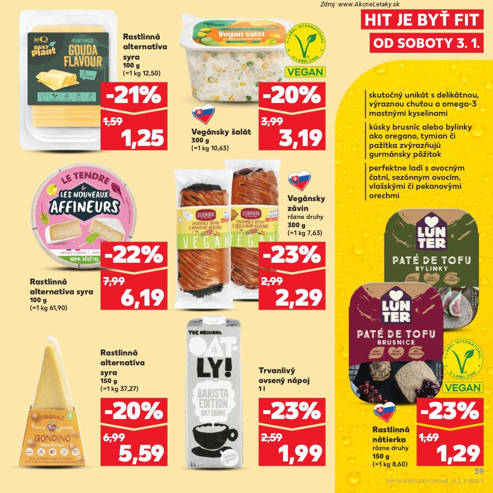 Leták Kaufland (3. 1. - 31. 1. 2026) - strana 39 z 42