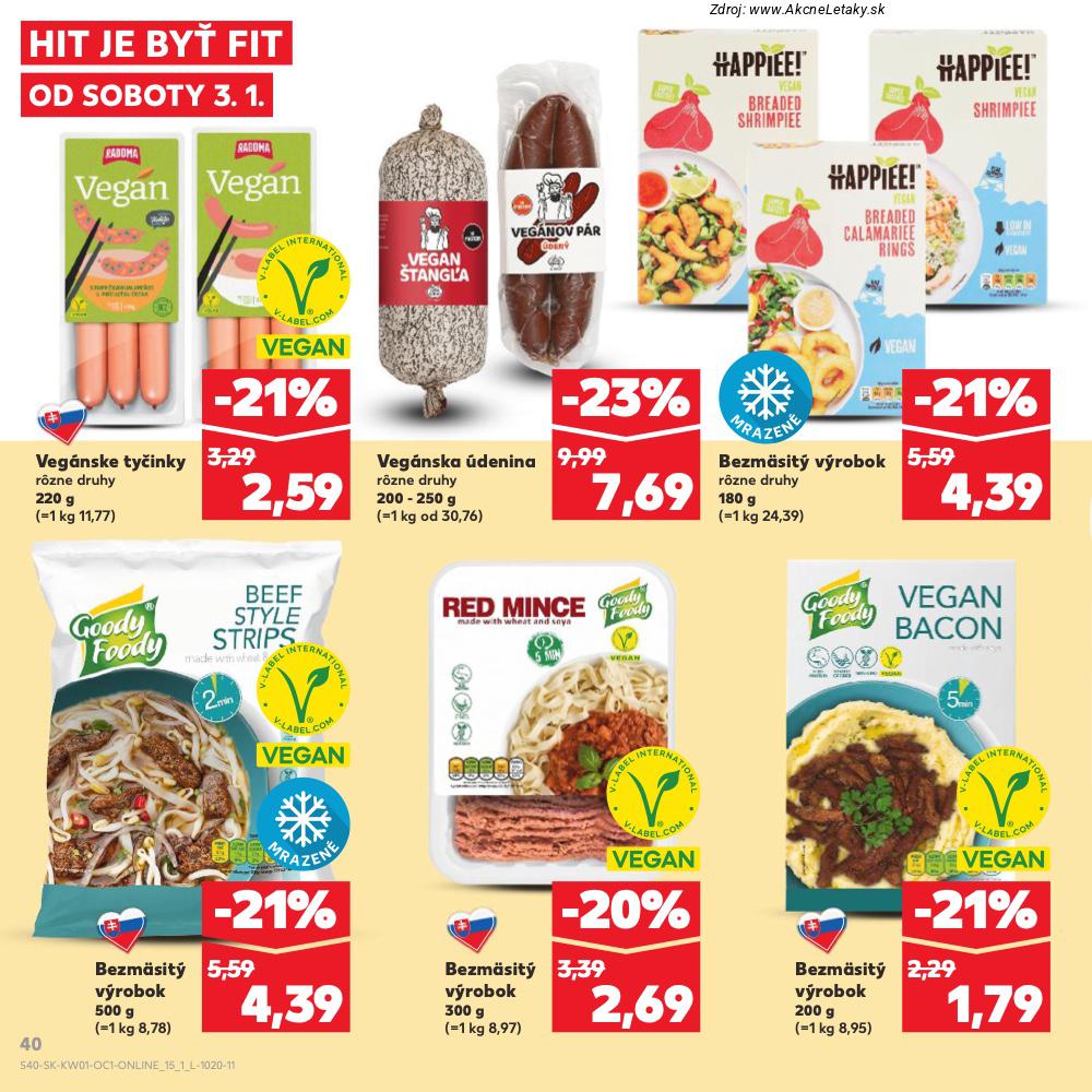 Leták Kaufland (3. 1. - 31. 1. 2026) - strana 40 z 42