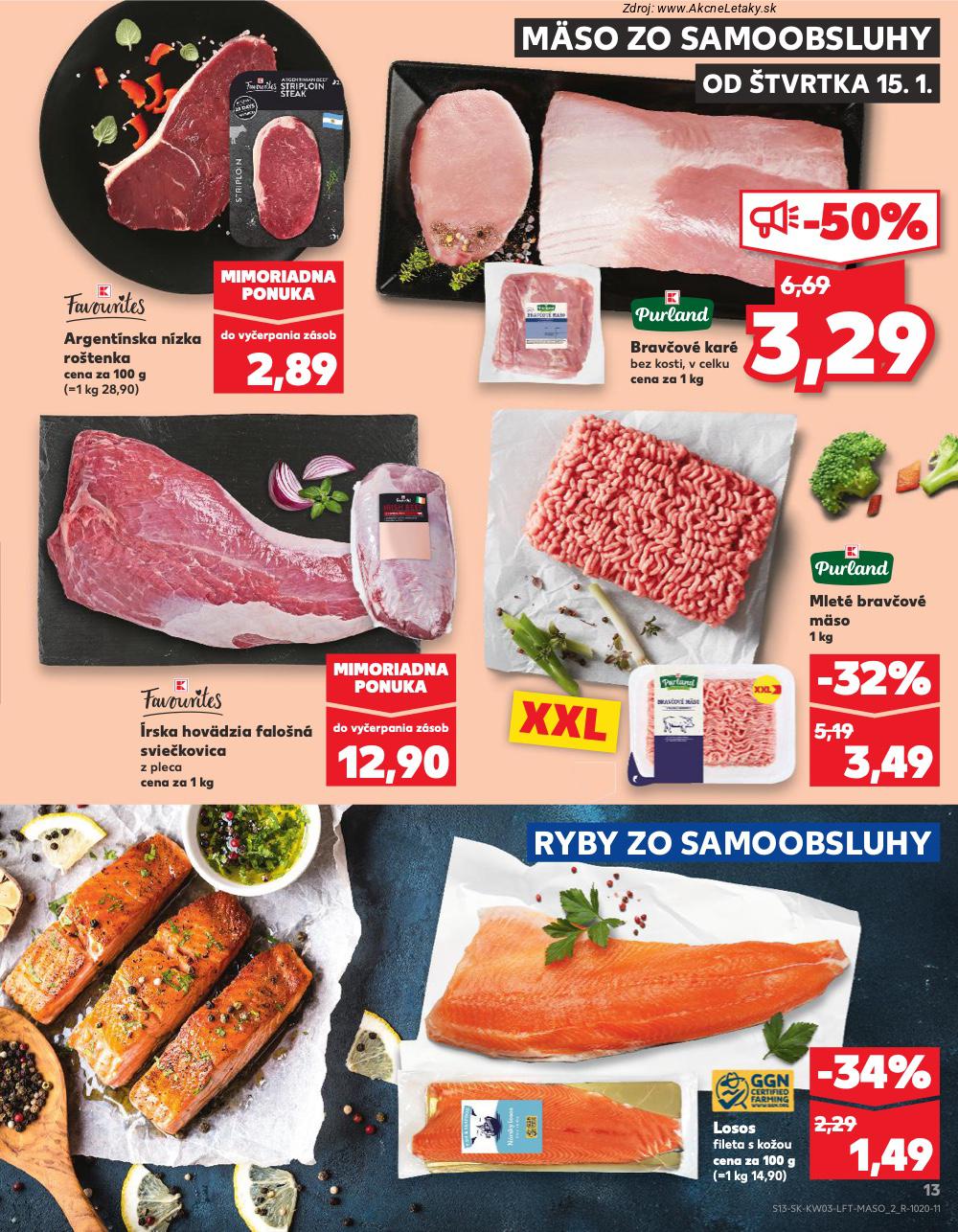 Leták Kaufland (15. 1. - 21. 1. 2026) - strana 13 z 78