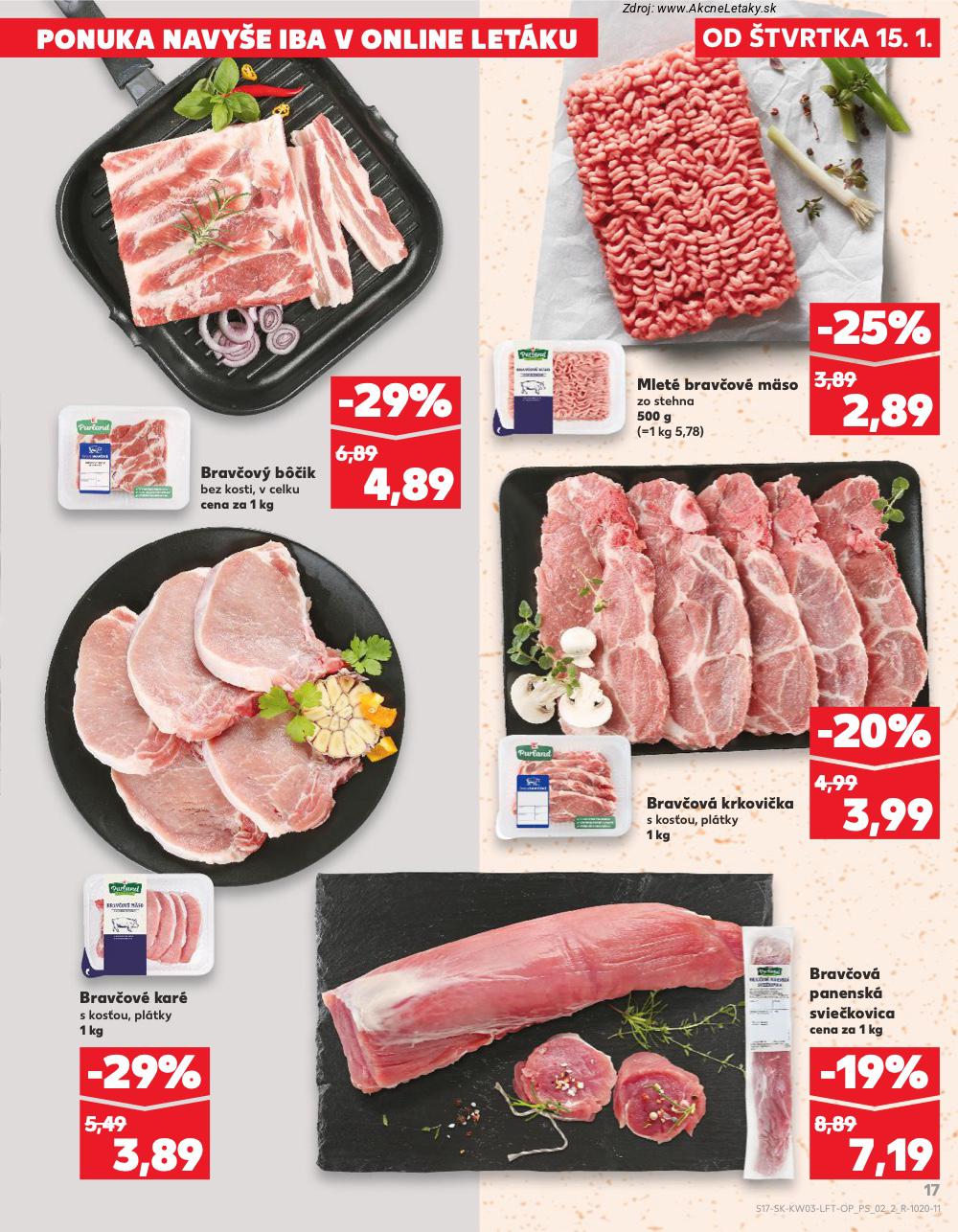 Leták Kaufland (15. 1. - 21. 1. 2026) - strana 17 z 78