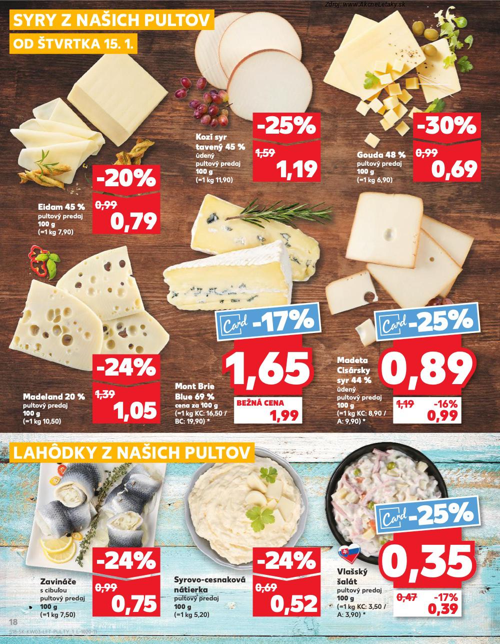 Leták Kaufland (15. 1. - 21. 1. 2026) - strana 18 z 78