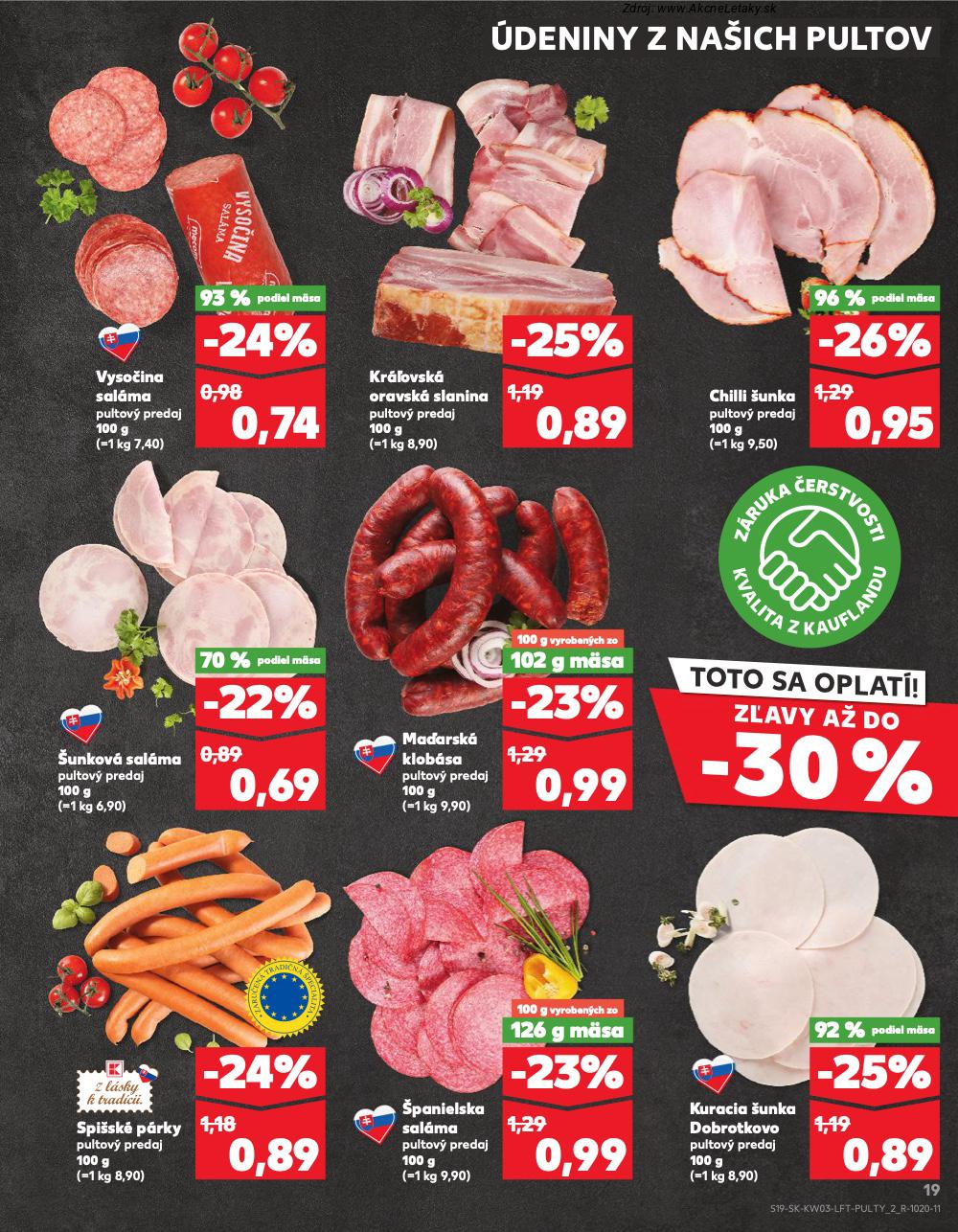 Leták Kaufland (15. 1. - 21. 1. 2026) - strana 19 z 78