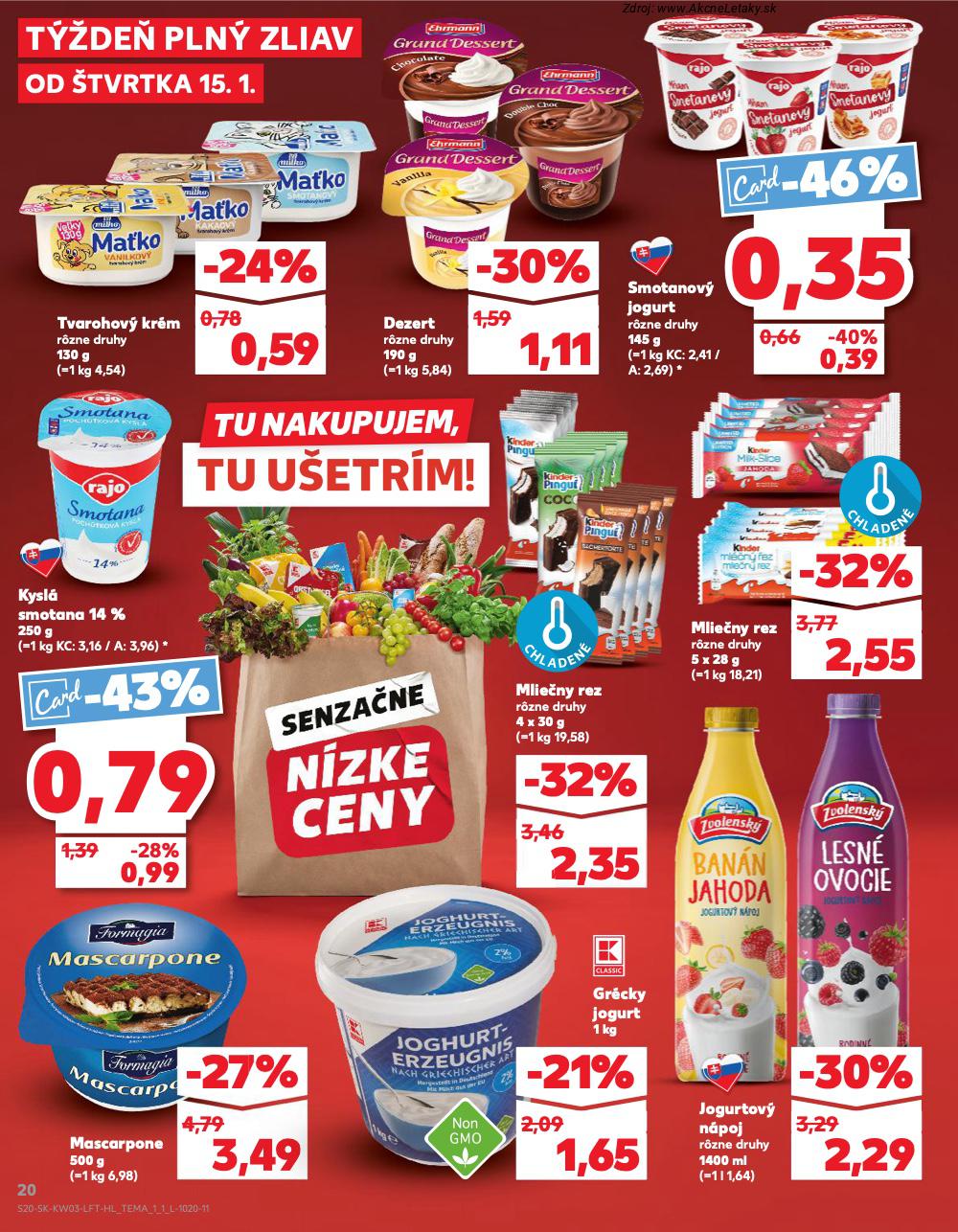 Leták Kaufland (15. 1. - 21. 1. 2026) - strana 20 z 78