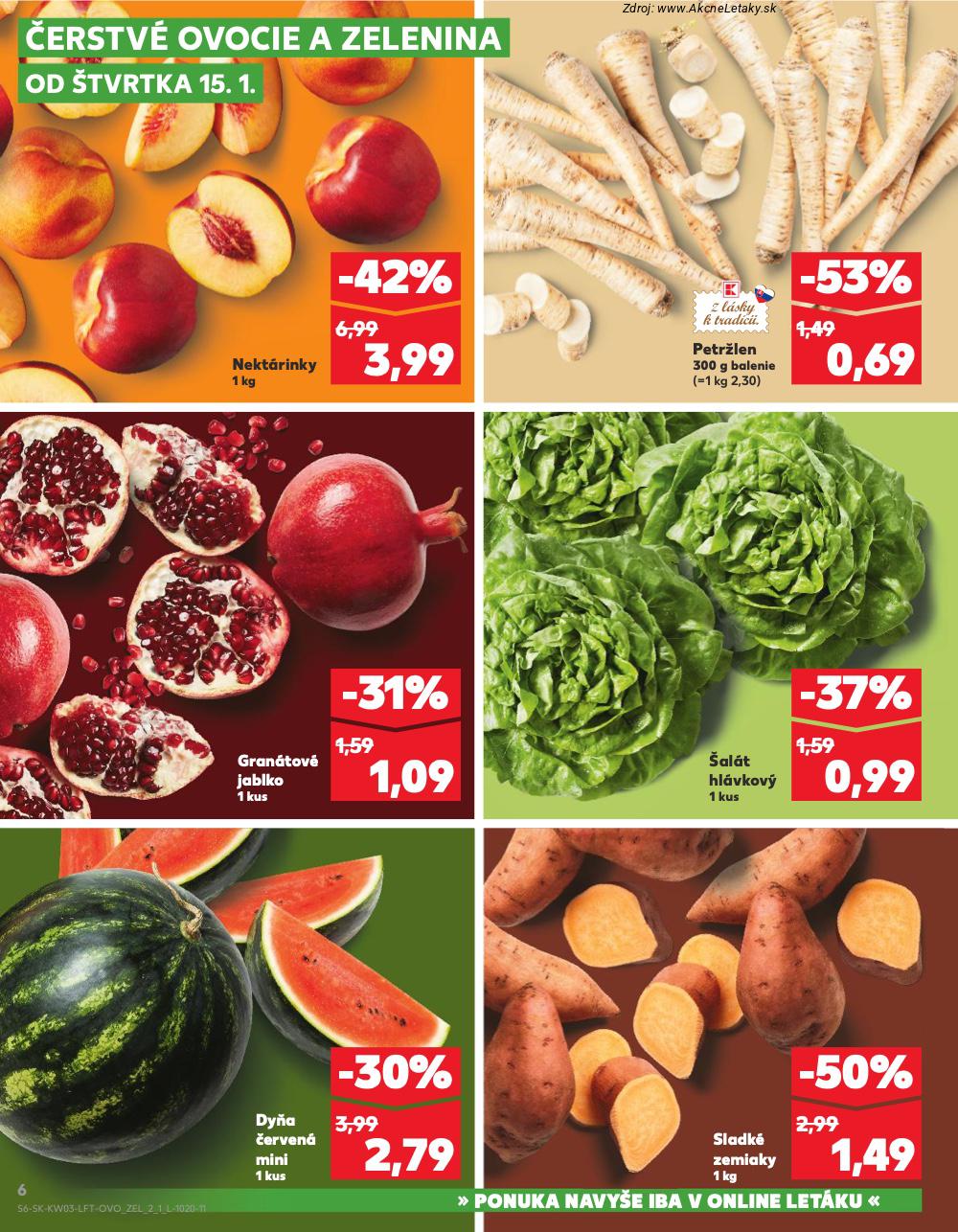 Leták Kaufland (15. 1. - 21. 1. 2026) - strana 6 z 78
