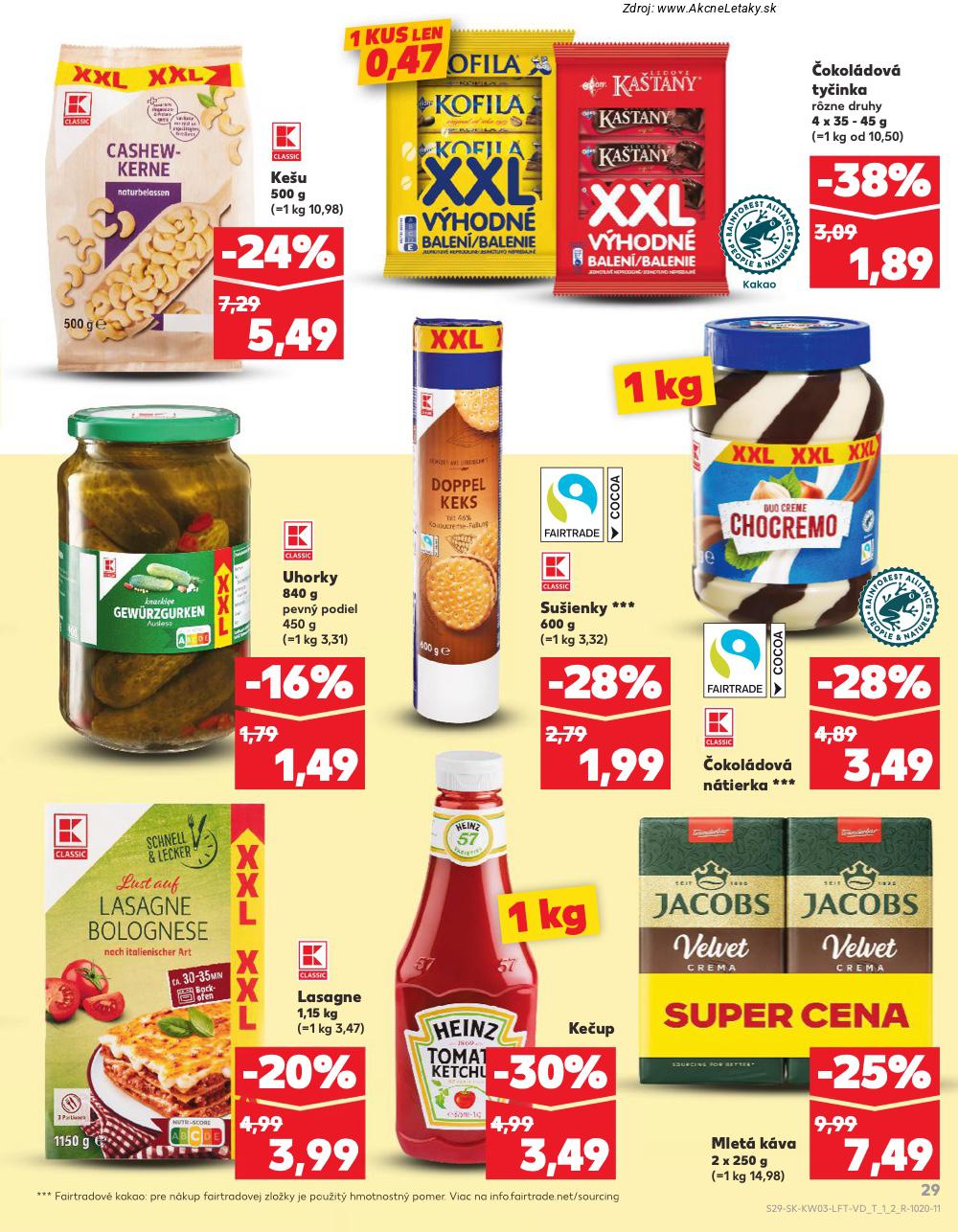 Leták Kaufland (15. 1. - 21. 1. 2026) - strana 29 z 78