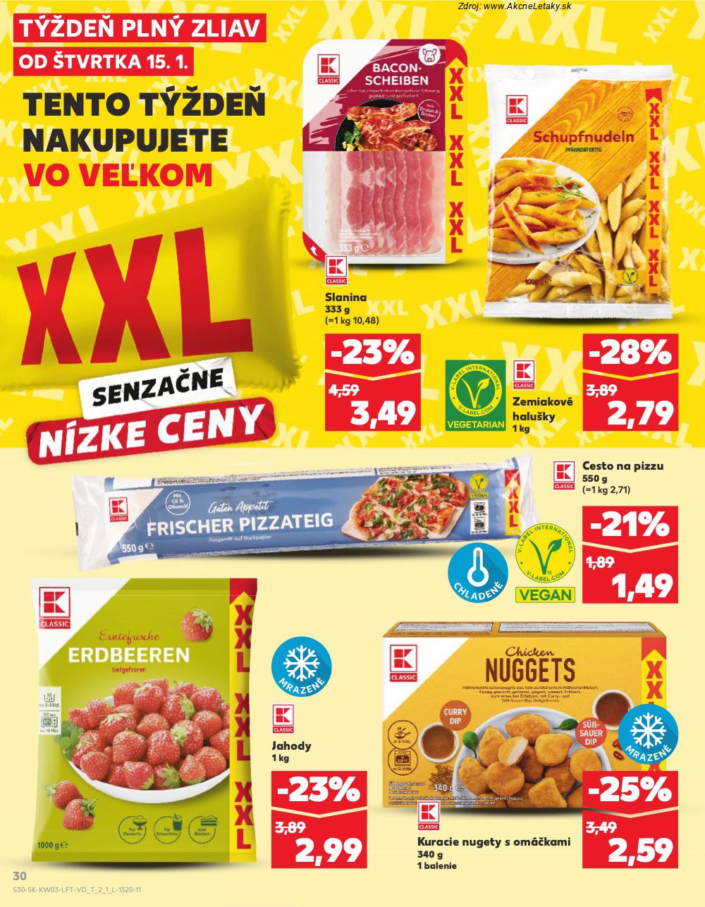 Leták Kaufland (15. 1. - 21. 1. 2026) - strana 30 z 78