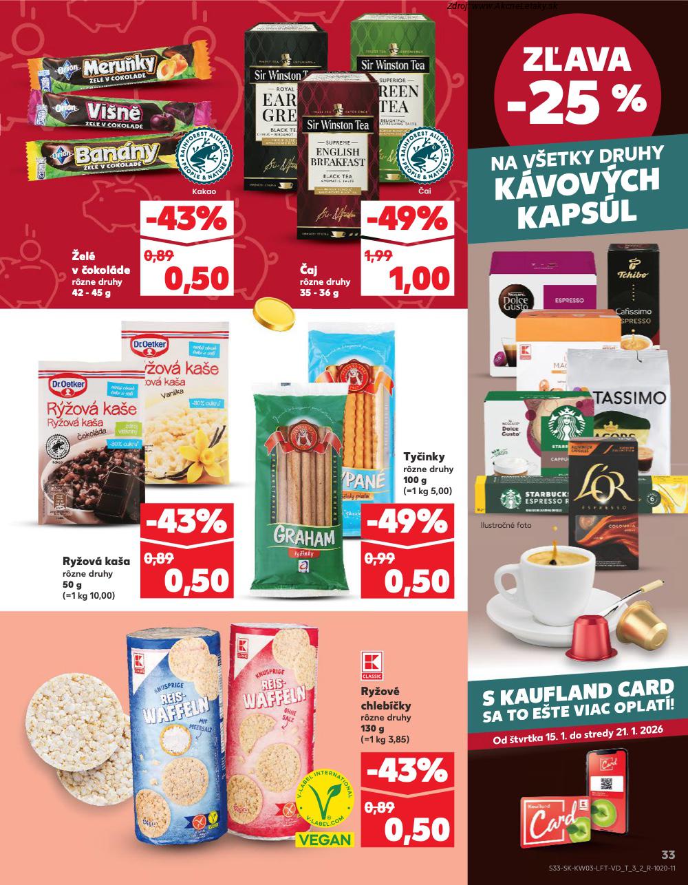 Leták Kaufland (15. 1. - 21. 1. 2026) - strana 33 z 78