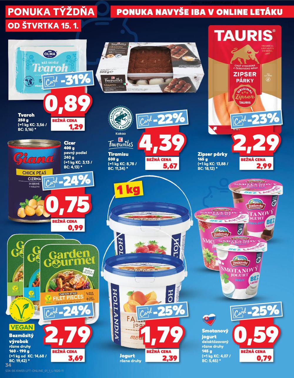 Leták Kaufland (15. 1. - 21. 1. 2026) - strana 34 z 78