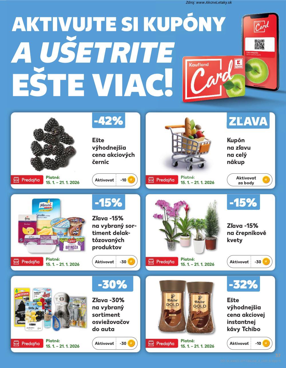 Leták Kaufland (15. 1. - 21. 1. 2026) - strana 37 z 78