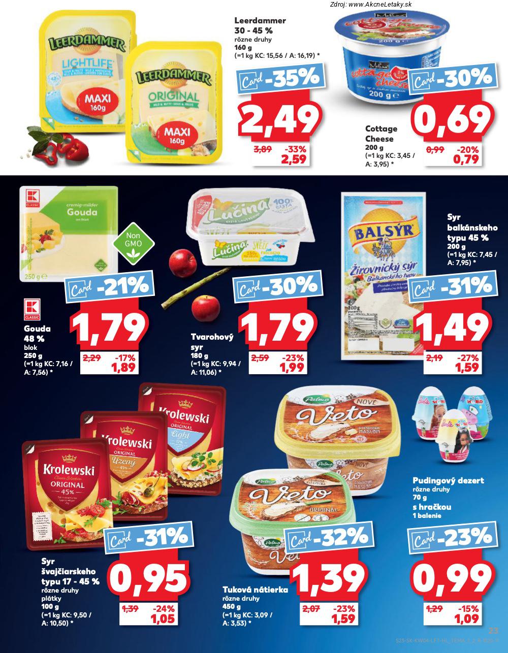 Leták Kaufland (22. 1. - 28. 1. 2026) - strana 23 z 78