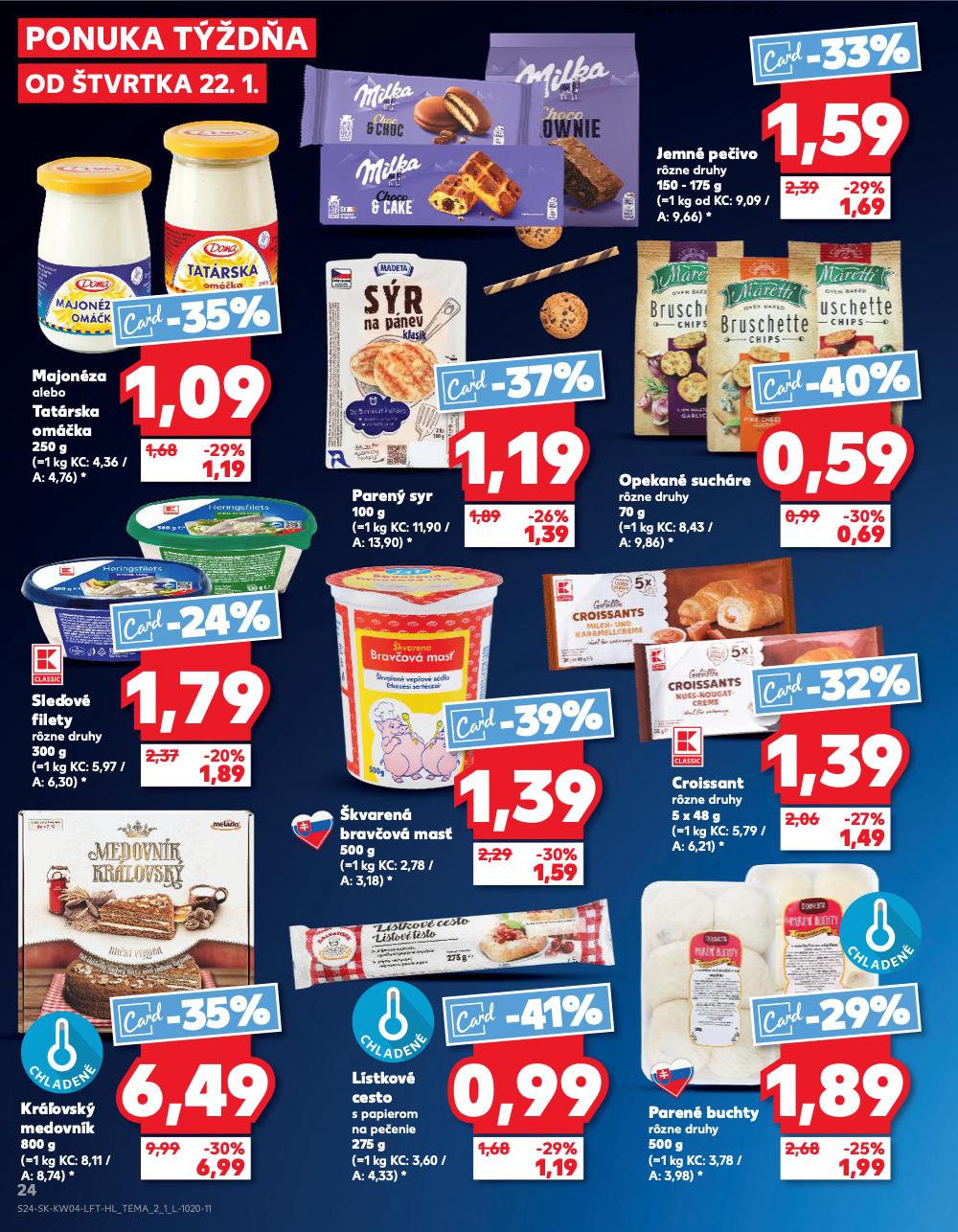 Leták Kaufland (22. 1. - 28. 1. 2026) - strana 24 z 78