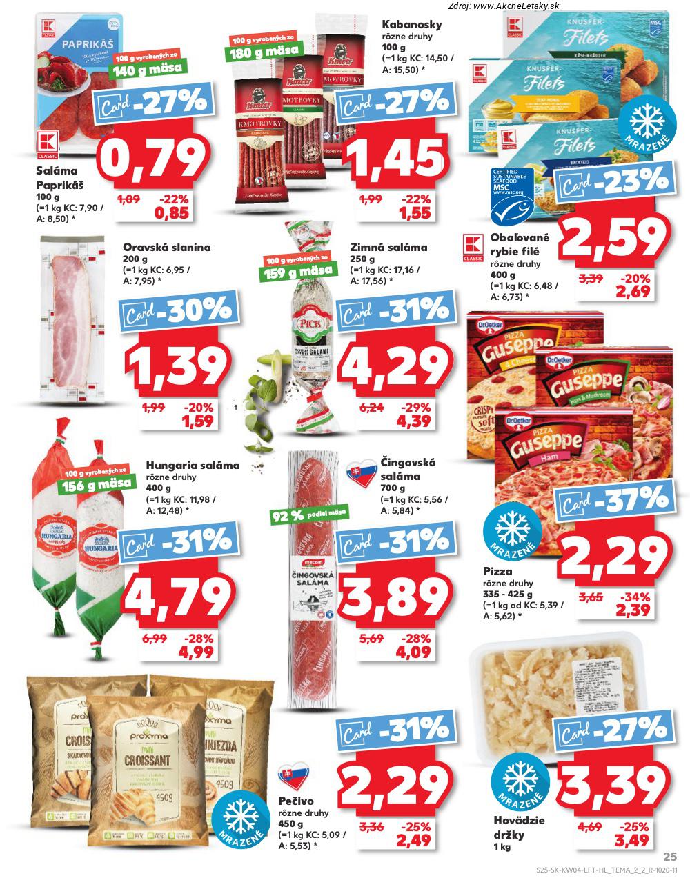 Leták Kaufland (22. 1. - 28. 1. 2026) - strana 25 z 78