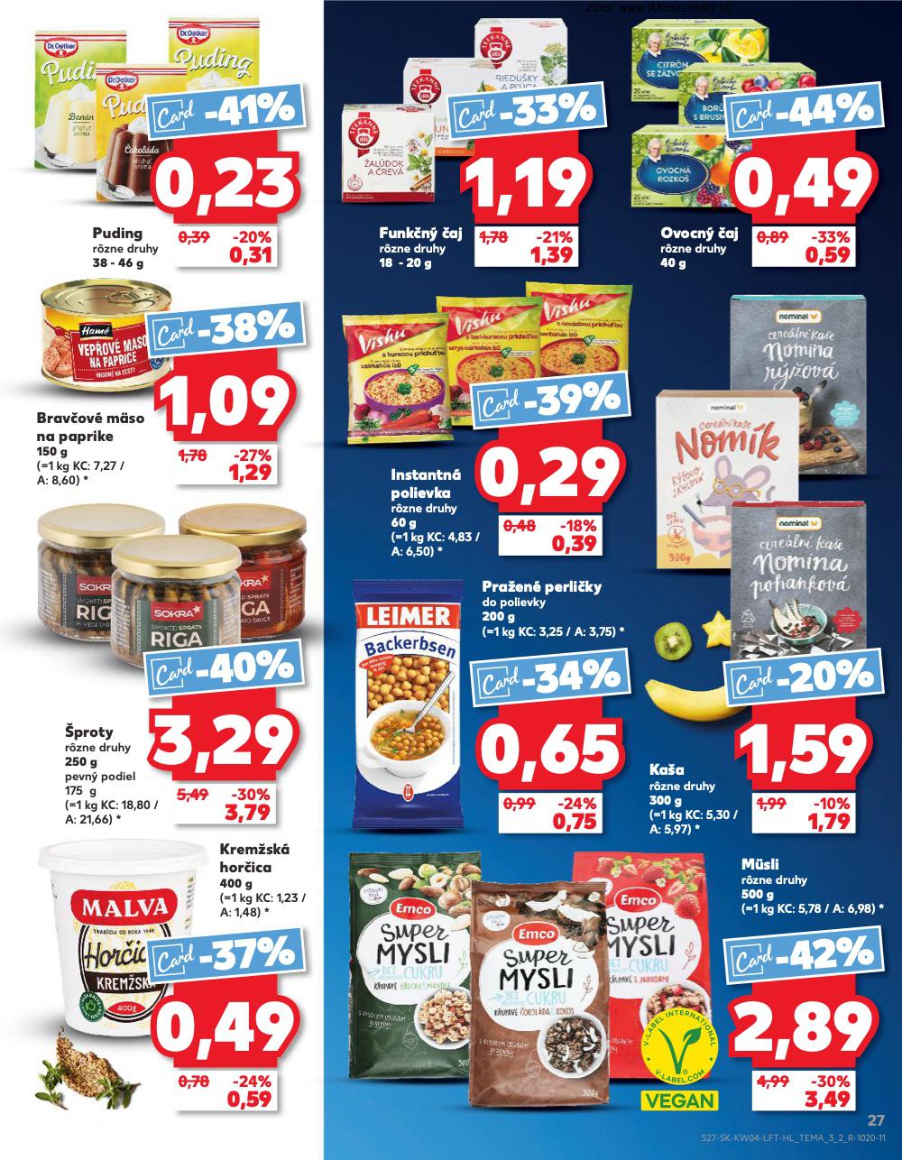 Leták Kaufland (22. 1. - 28. 1. 2026) - strana 27 z 78