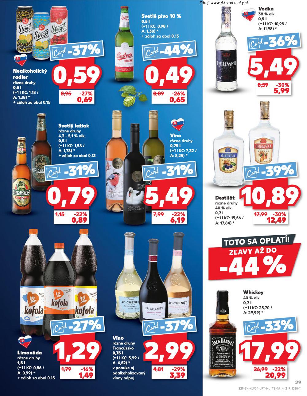 Leták Kaufland (22. 1. - 28. 1. 2026) - strana 29 z 78