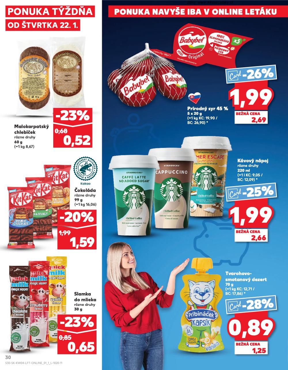 Leták Kaufland (22. 1. - 28. 1. 2026) - strana 30 z 78