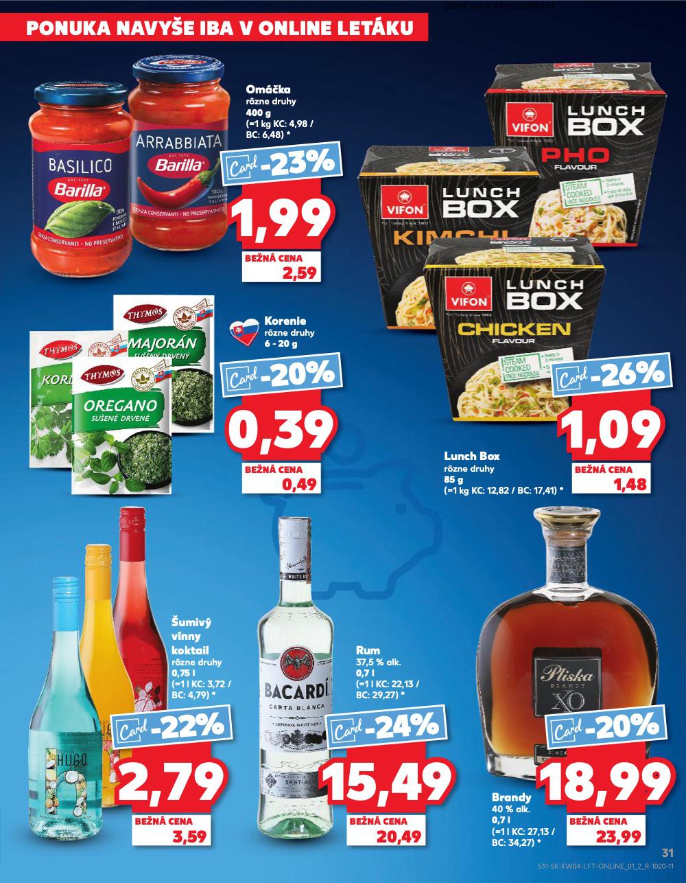 Leták Kaufland (22. 1. - 28. 1. 2026) - strana 31 z 78