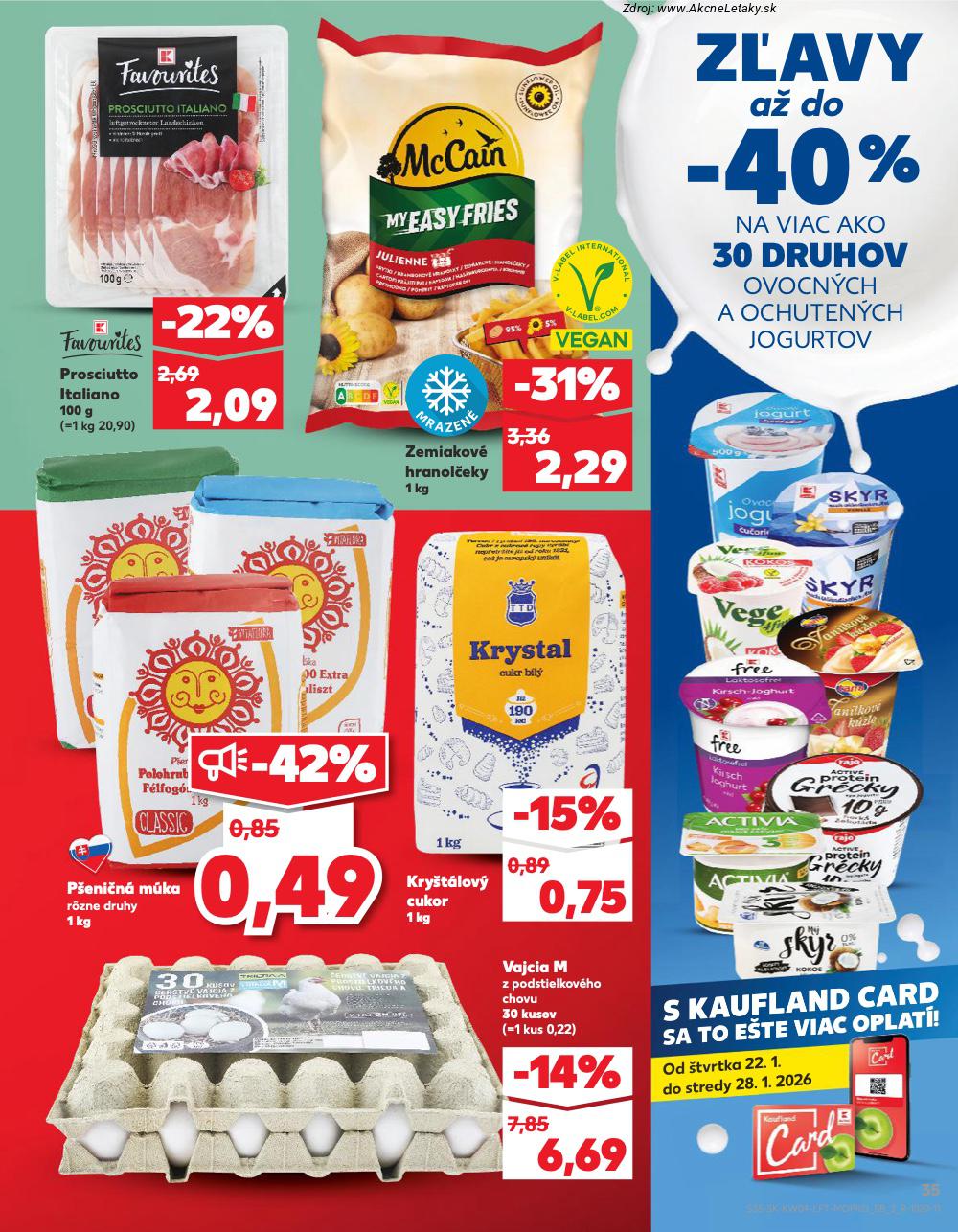Leták Kaufland (22. 1. - 28. 1. 2026) - strana 35 z 78