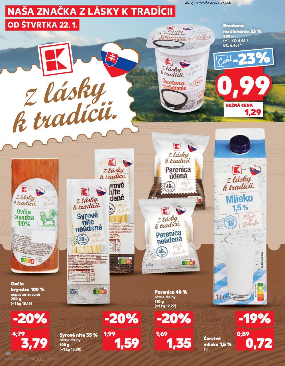 Leták Kaufland (22. 1. - 28. 1. 2026) - strana 38 z 78
