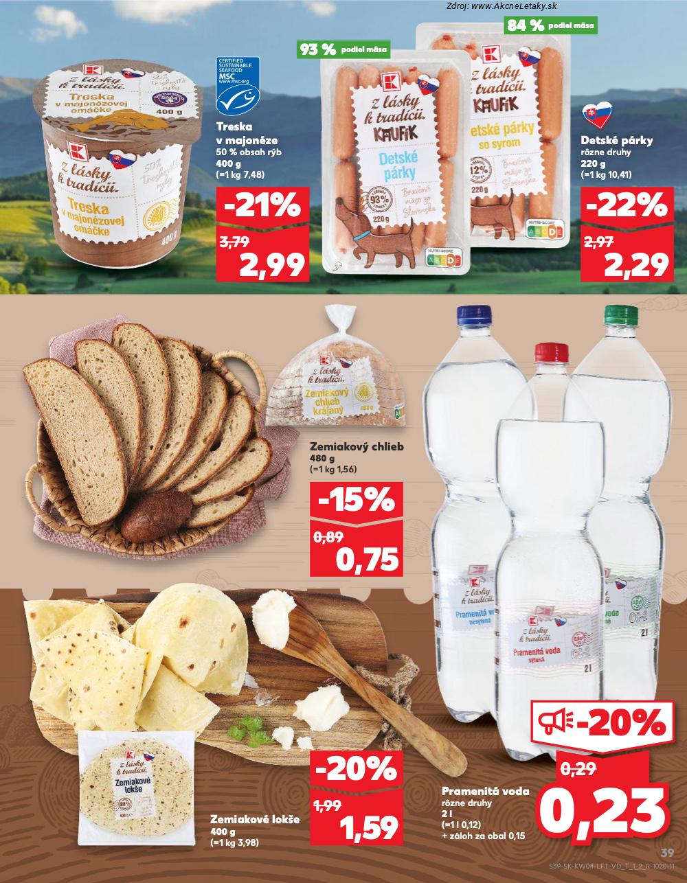 Leták Kaufland (22. 1. - 28. 1. 2026) - strana 39 z 78