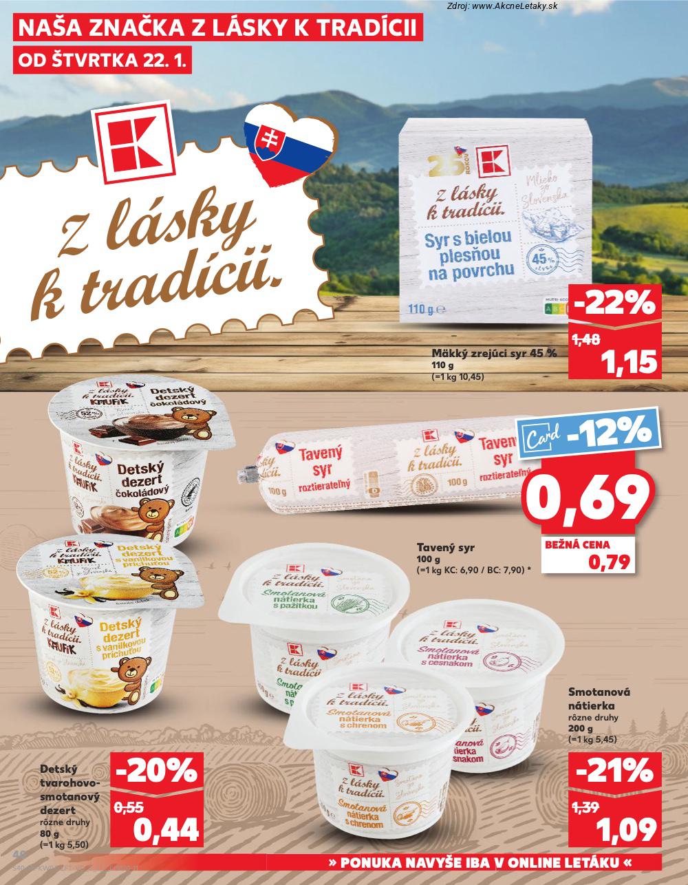Leták Kaufland (22. 1. - 28. 1. 2026) - strana 40 z 78