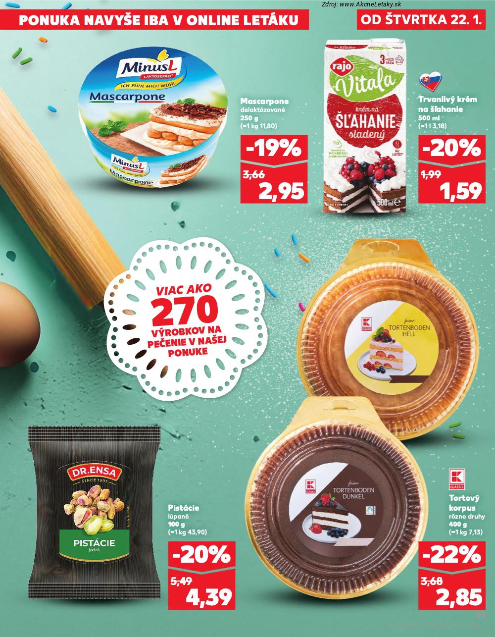 Leták Kaufland (22. 1. - 28. 1. 2026) - strana 43 z 78