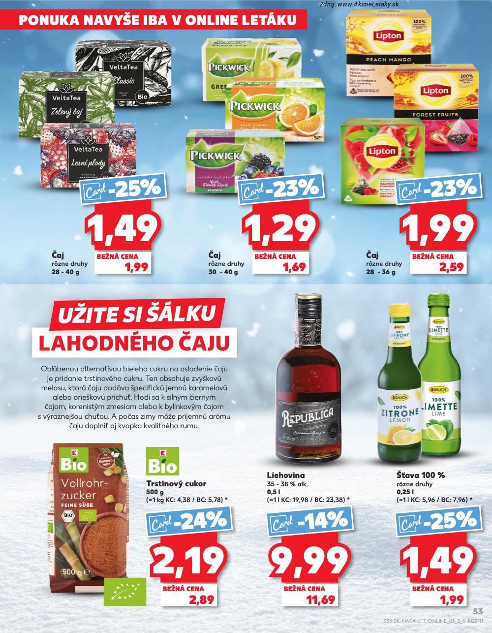 Leták Kaufland (22. 1. - 28. 1. 2026) - strana 53 z 78
