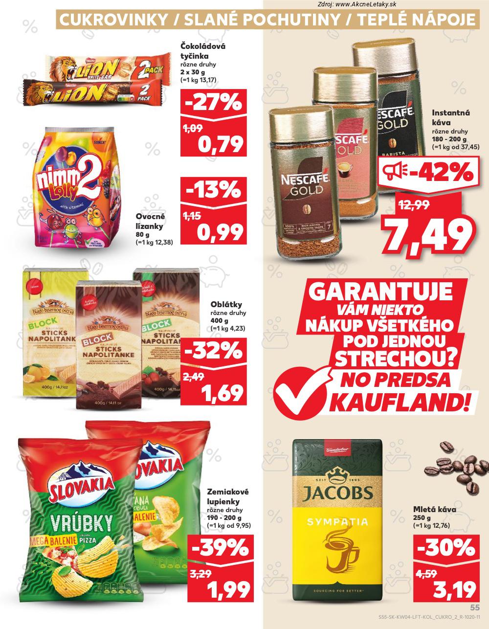 Leták Kaufland (22. 1. - 28. 1. 2026) - strana 55 z 78