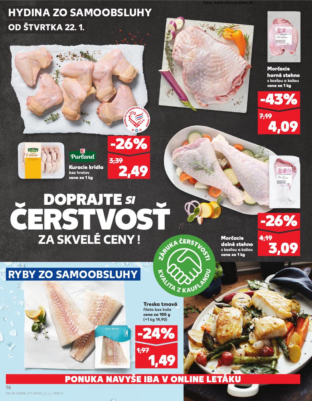 Leták Kaufland (22. 1. - 28. 1. 2026) - strana 16 z 78