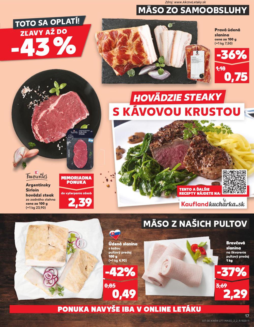 Leták Kaufland (22. 1. - 28. 1. 2026) - strana 17 z 78