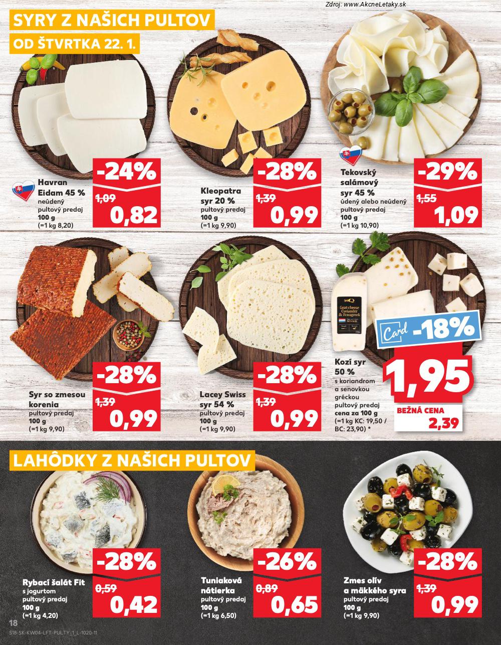 Leták Kaufland (22. 1. - 28. 1. 2026) - strana 18 z 78