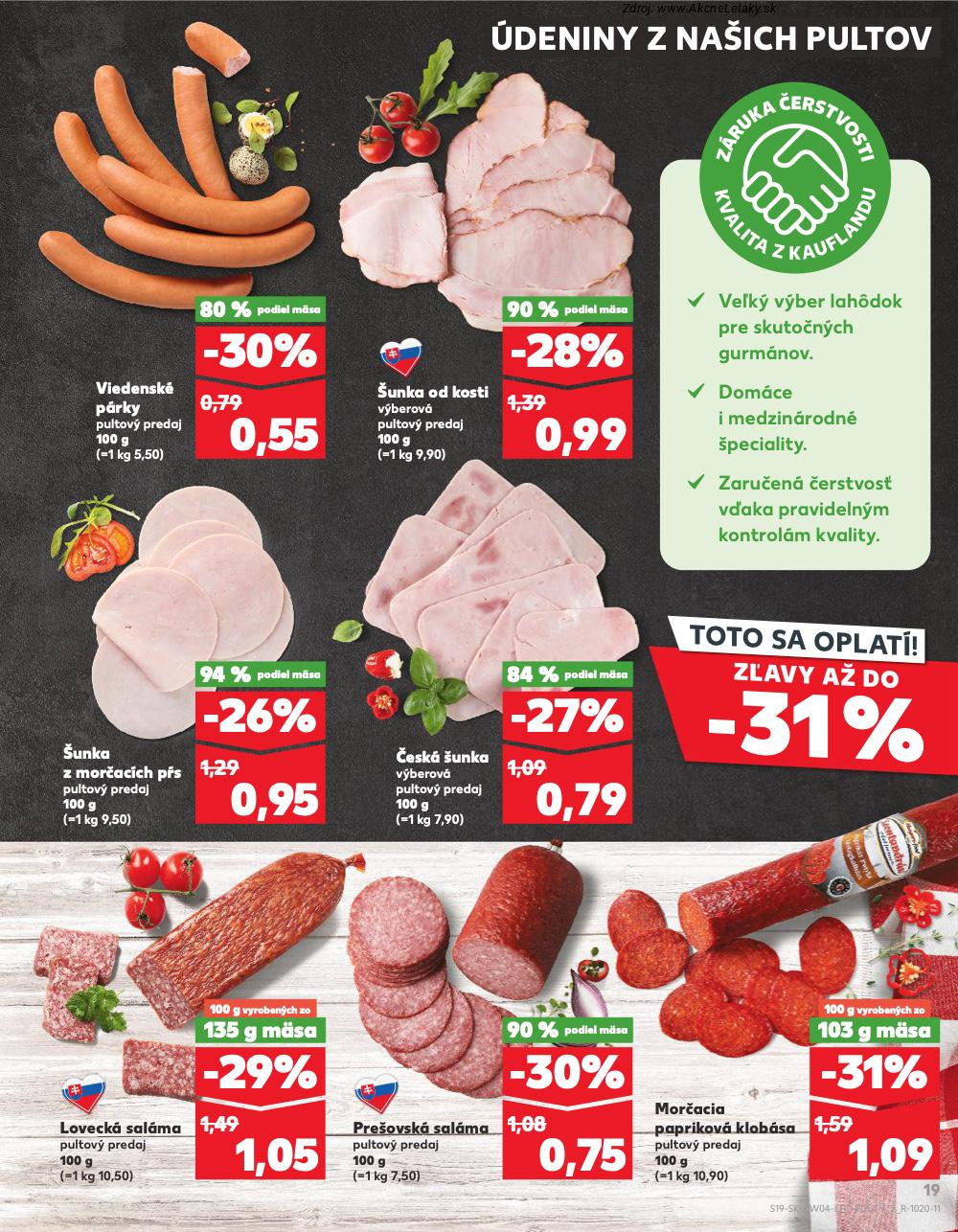 Leták Kaufland (22. 1. - 28. 1. 2026) - strana 19 z 78