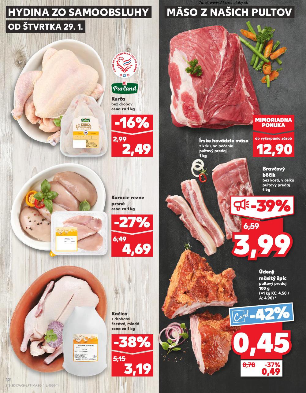 Leták Kaufland (29. 1. - 4. 2. 2026) - strana 12 z 74