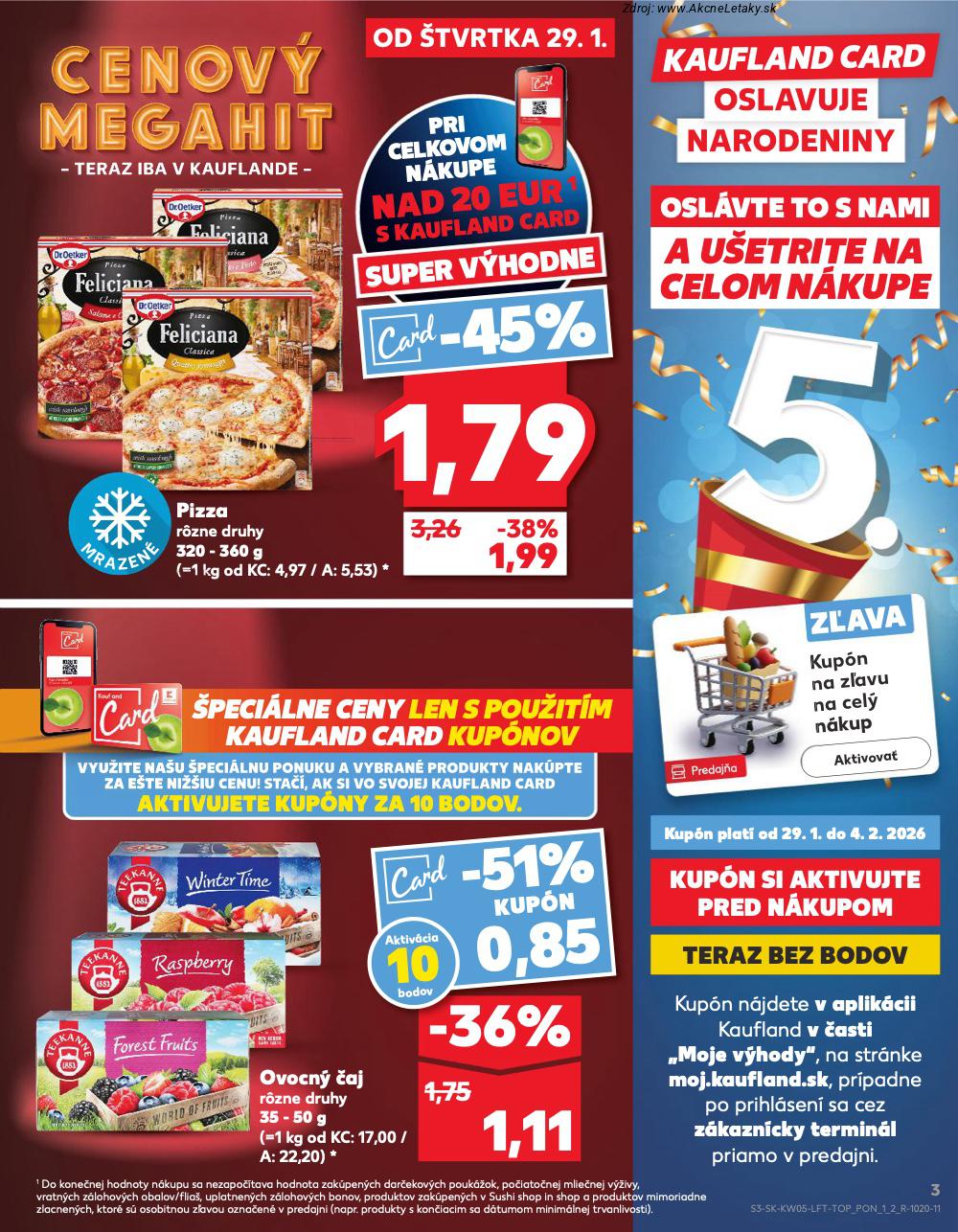 Leták Kaufland (29. 1. - 4. 2. 2026) - strana 3 z 74