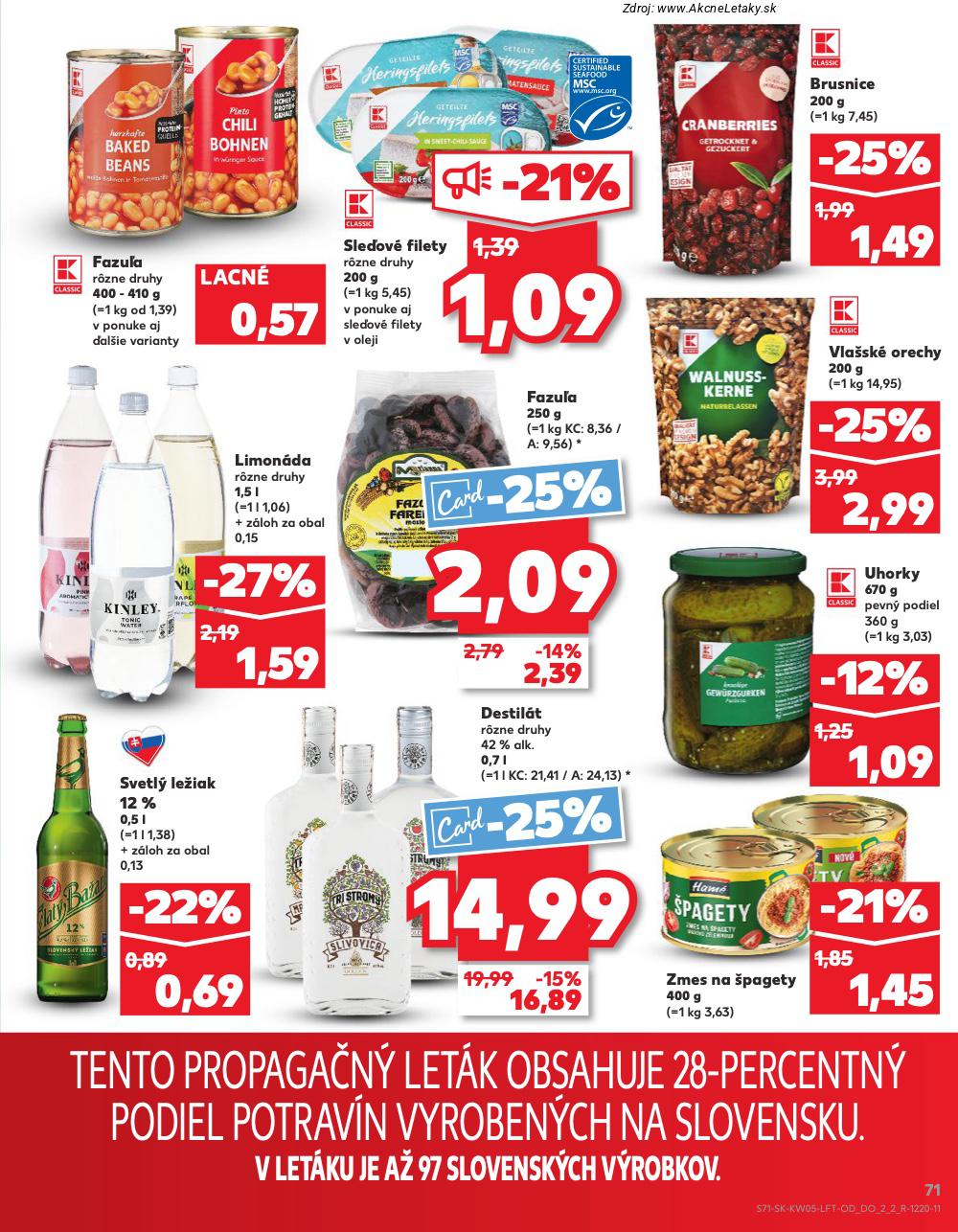 Kaufland leták - strana 71 | 29. 1. - 4. 2. 2026 | AkčnéLetáky.sk